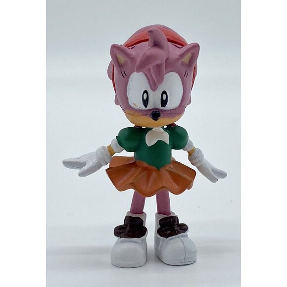 Sonic The Hedgehog 2.5" Amy Rose PVC Figure Toy SEGA Pink - Picture 1 of 4
